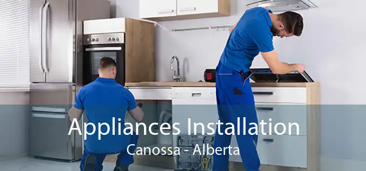 Appliances Installation Canossa - Alberta