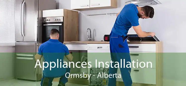 Appliances Installation Ormsby - Alberta