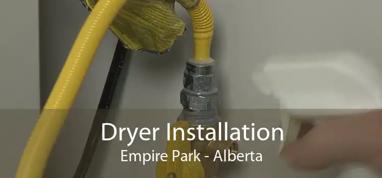 Dryer Installation Empire Park - Alberta