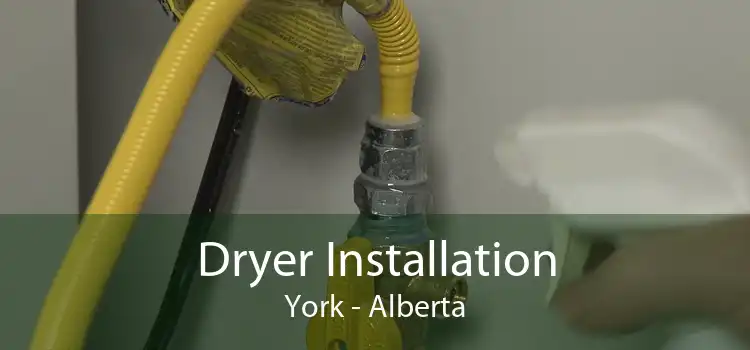 Dryer Installation York - Alberta