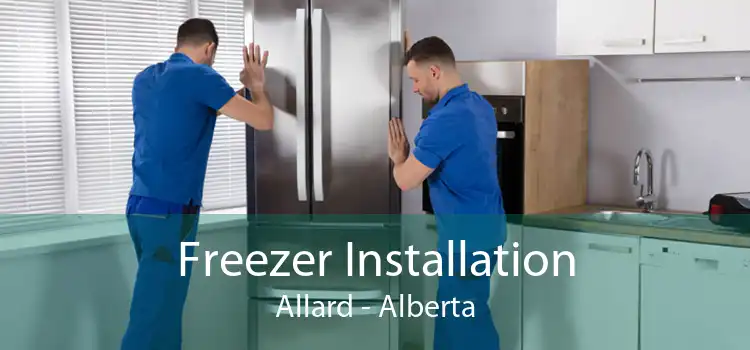 Freezer Installation Allard - Alberta