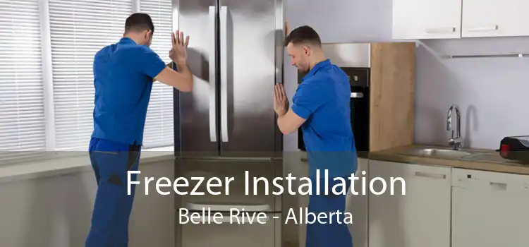 Freezer Installation Belle Rive - Alberta