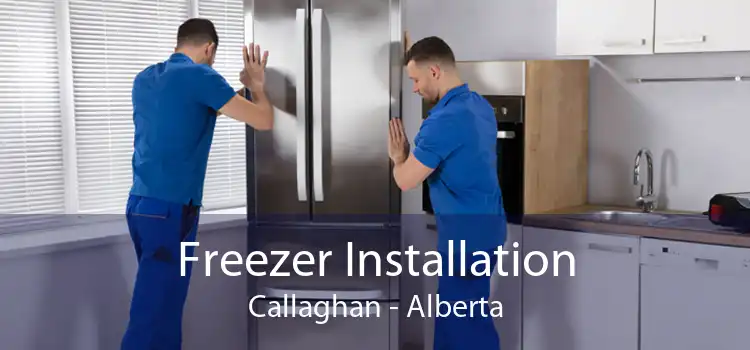 Freezer Installation Callaghan - Alberta