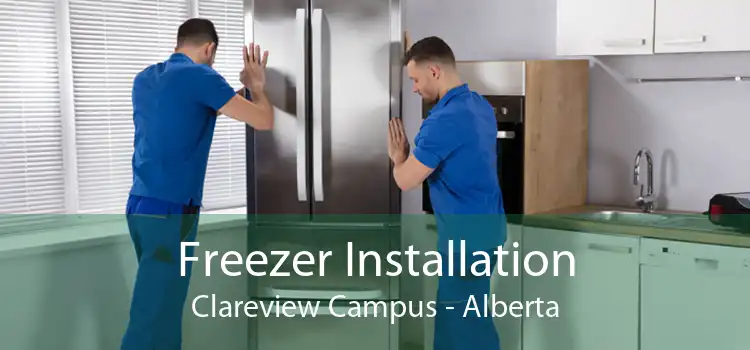 Freezer Installation Clareview Campus - Alberta