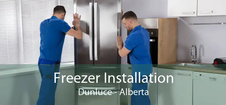 Freezer Installation Dunluce - Alberta