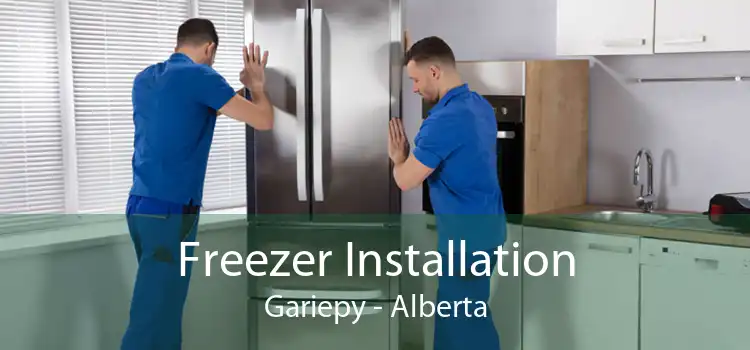 Freezer Installation Gariepy - Alberta