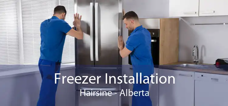 Freezer Installation Hairsine - Alberta