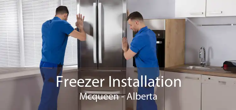 Freezer Installation Mcqueen - Alberta