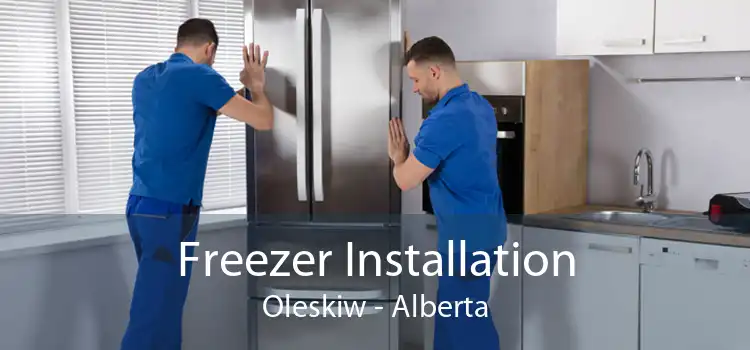 Freezer Installation Oleskiw - Alberta