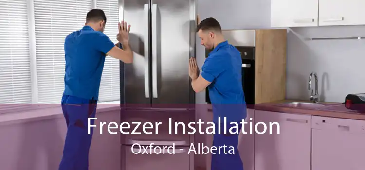 Freezer Installation Oxford - Alberta