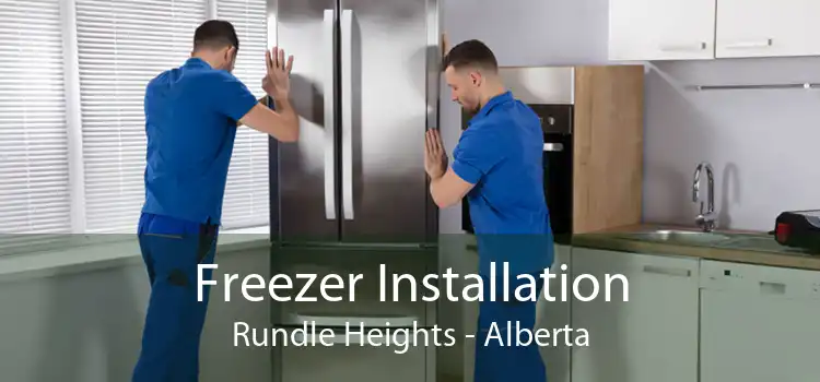 Freezer Installation Rundle Heights - Alberta