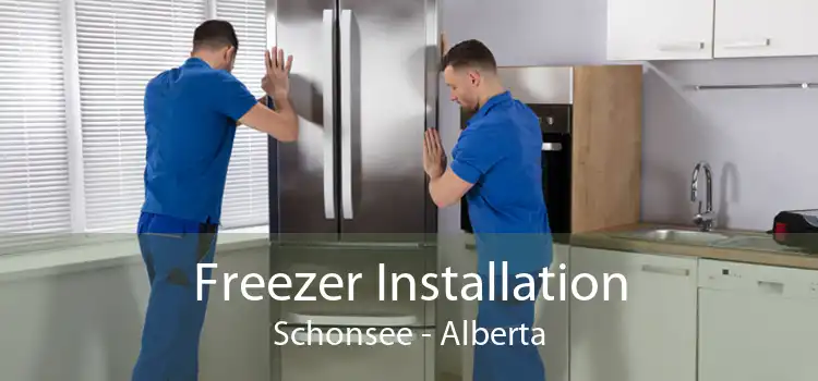 Freezer Installation Schonsee - Alberta