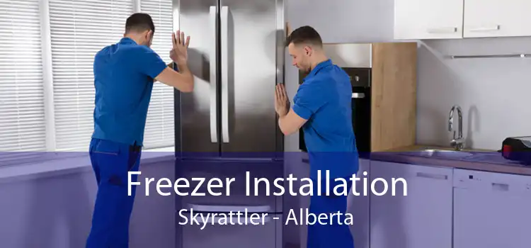 Freezer Installation Skyrattler - Alberta