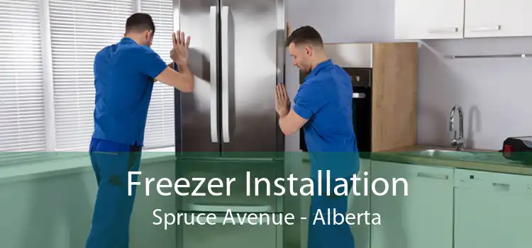 Freezer Installation Spruce Avenue - Alberta