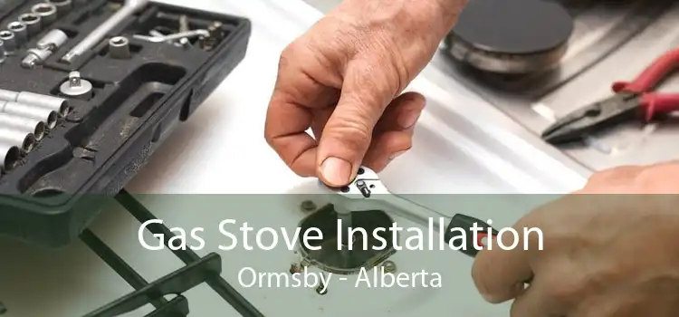 Gas Stove Installation Ormsby - Alberta