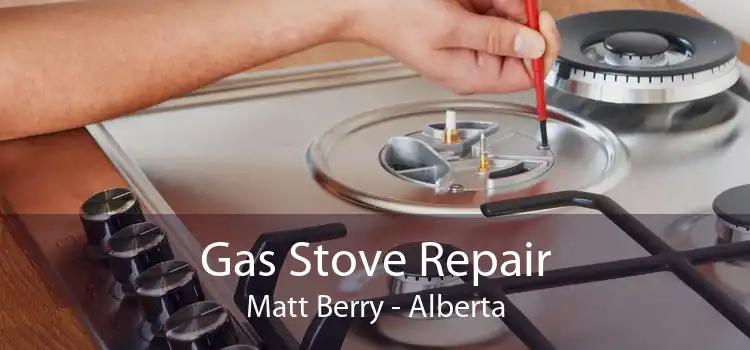 Gas Stove Repair Matt Berry - Alberta