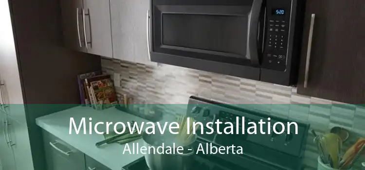 Microwave Installation Allendale - Alberta