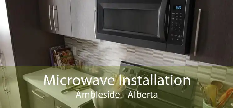 Microwave Installation Ambleside - Alberta