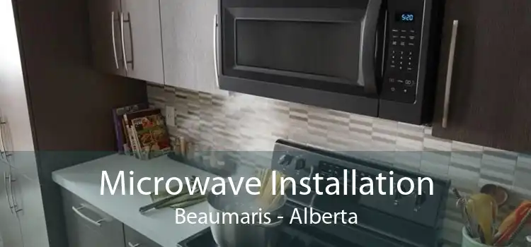 Microwave Installation Beaumaris - Alberta