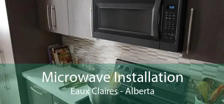 Microwave Installation Eaux Claires - Alberta