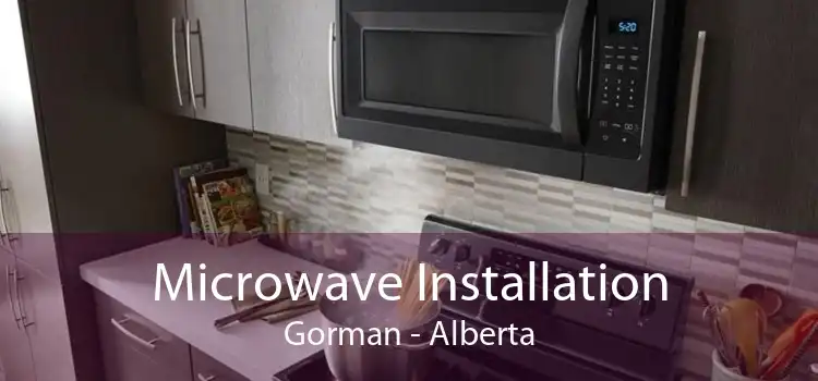 Microwave Installation Gorman - Alberta