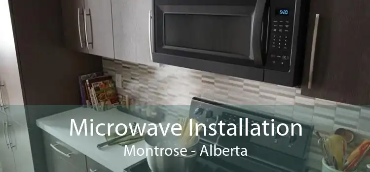 Microwave Installation Montrose - Alberta