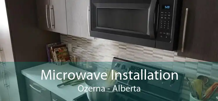 Microwave Installation Ozerna - Alberta