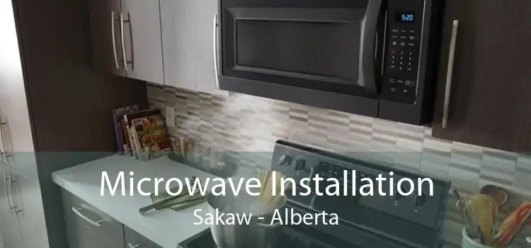 Microwave Installation Sakaw - Alberta
