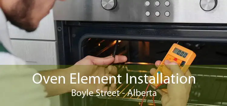 Oven Element Installation Boyle Street - Alberta