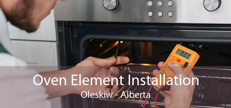 Oven Element Installation Oleskiw - Alberta