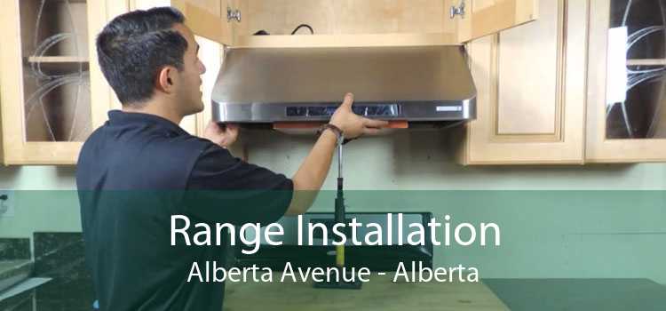 Range Installation Alberta Avenue - Alberta