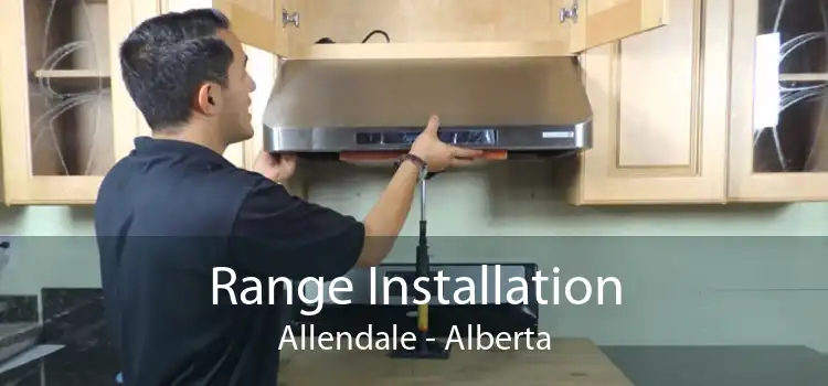 Range Installation Allendale - Alberta