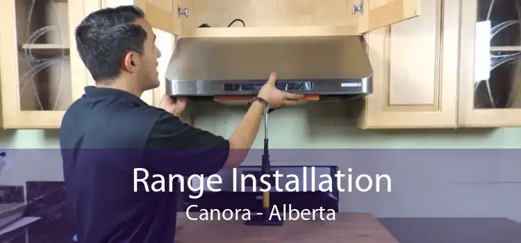 Range Installation Canora - Alberta