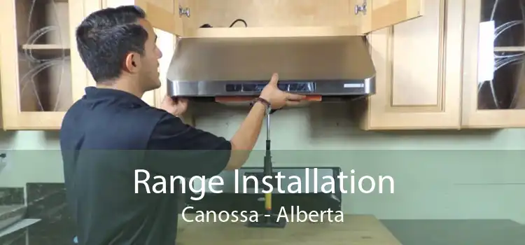Range Installation Canossa - Alberta