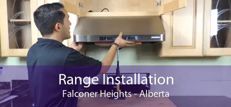 Range Installation Falconer Heights - Alberta