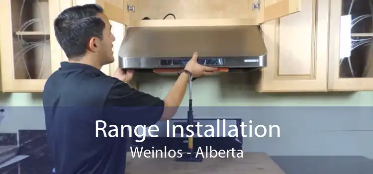 Range Installation Weinlos - Alberta