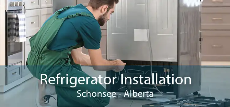 Refrigerator Installation Schonsee - Alberta