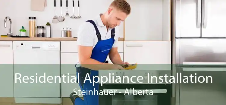 Residential Appliance Installation Steinhauer - Alberta
