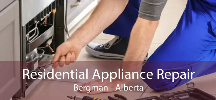 Residential Appliance Repair Bergman - Alberta