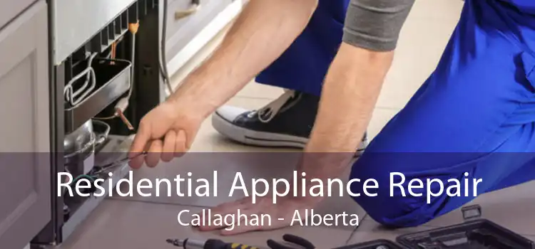 Residential Appliance Repair Callaghan - Alberta