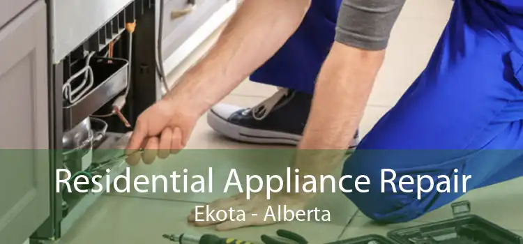Residential Appliance Repair Ekota - Alberta