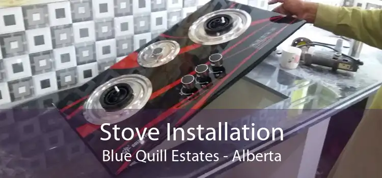 Stove Installation Blue Quill Estates - Alberta