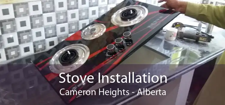 Stove Installation Cameron Heights - Alberta
