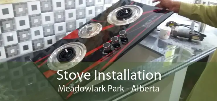 Stove Installation Meadowlark Park - Alberta