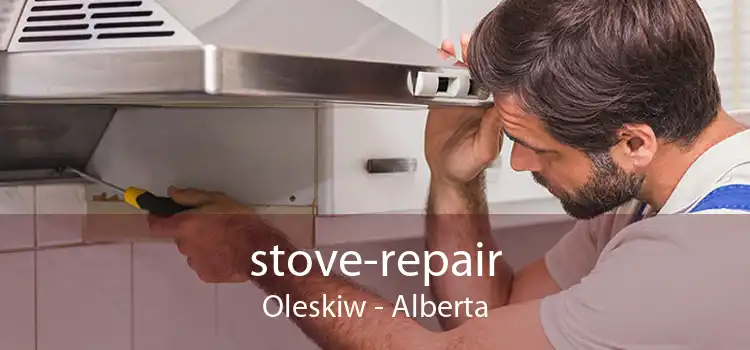 stove-repair Oleskiw - Alberta