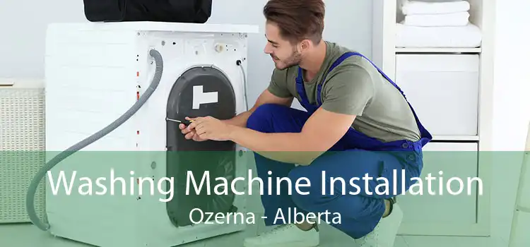 Washing Machine Installation Ozerna - Alberta